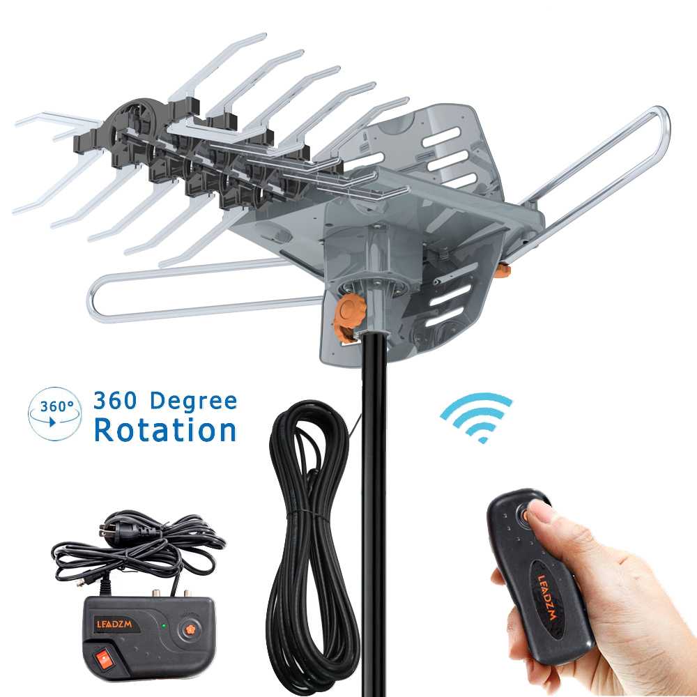 200Miles TV Antenna Amplified Long Range Outdoor HD Digital Signal